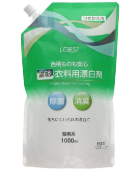 L‘CREST　濃縮衣料用漂白剤　詰替用　1000mL